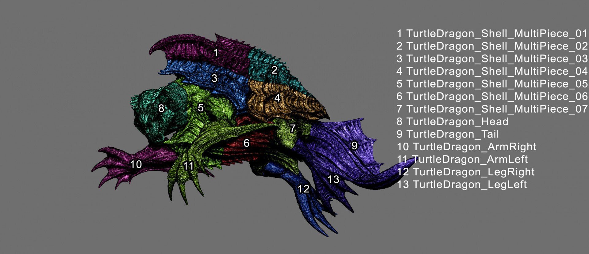 Turtle Dragon - Depths of the Abyss - Mini Monster Mayhem - Sigmarite Boutique