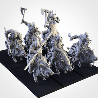 Tusker Cavalry - Northern Ogres - Txarli Factory - Sigmarite Boutique