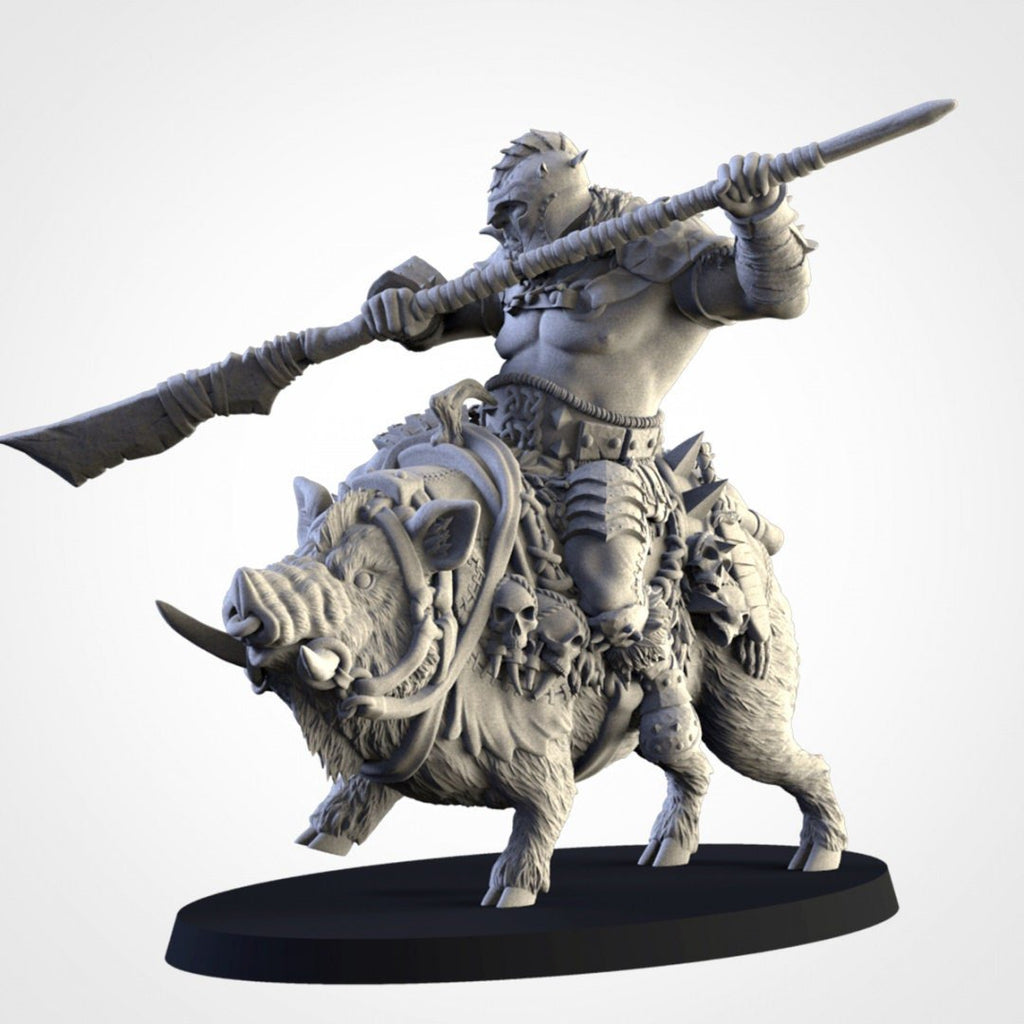 Tusker Cavalry - Northern Ogres - Txarli Factory - Sigmarite Boutique