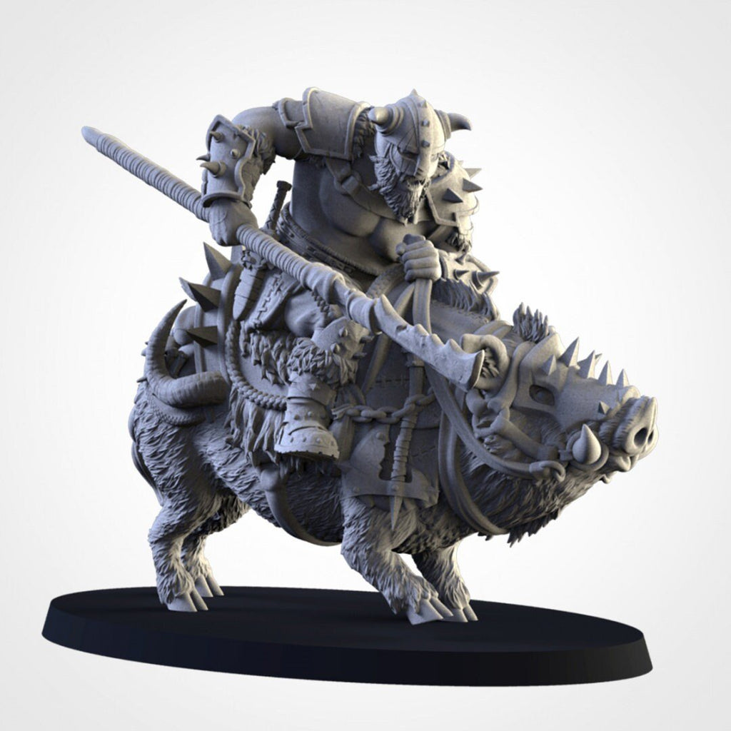 Tusker Cavalry - Northern Ogres - Txarli Factory - Sigmarite Boutique