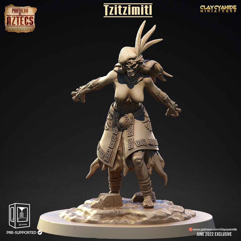Tzitzimitl - Pantheon of the Aztecs - Clay Cyanide - Sigmarite Boutique