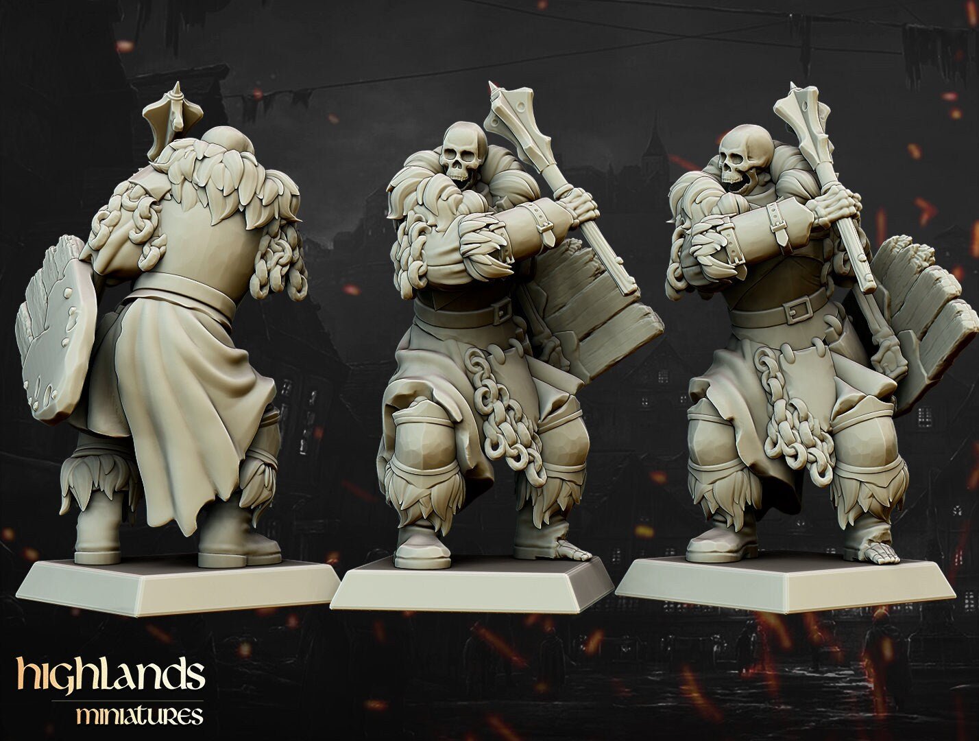 Undead Blackwatch - Highlands Miniatures - Sigmarite Boutique