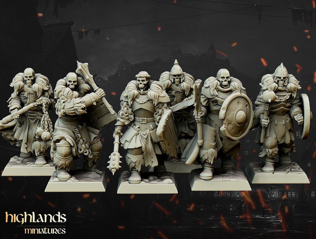 Undead Blackwatch - Highlands Miniatures - Sigmarite Boutique