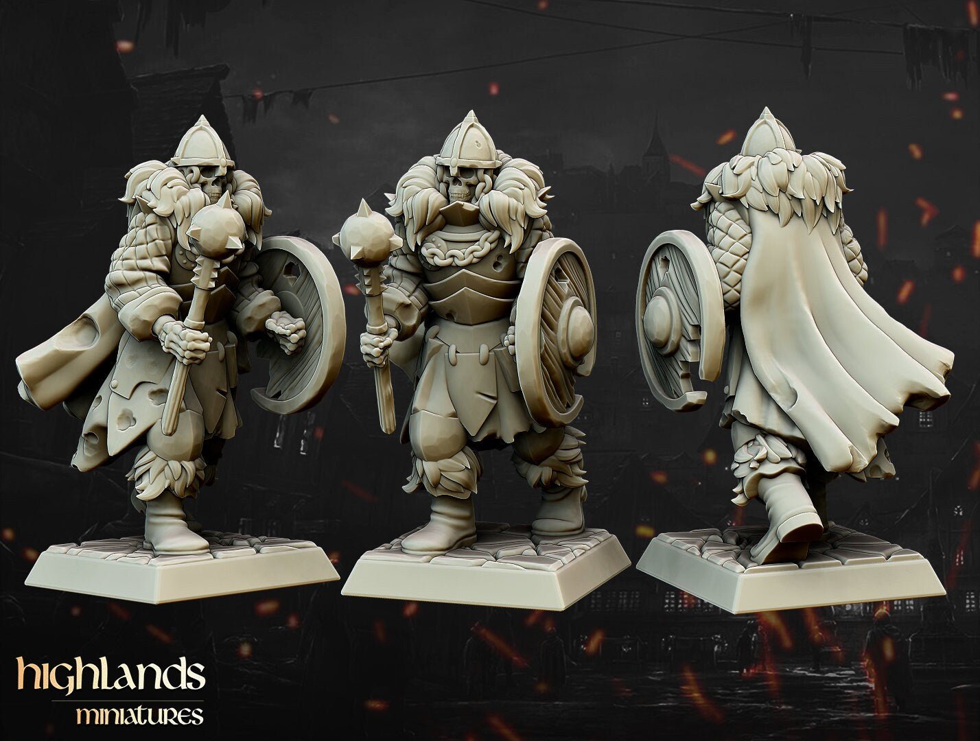 Undead Blackwatch - Highlands Miniatures - Sigmarite Boutique