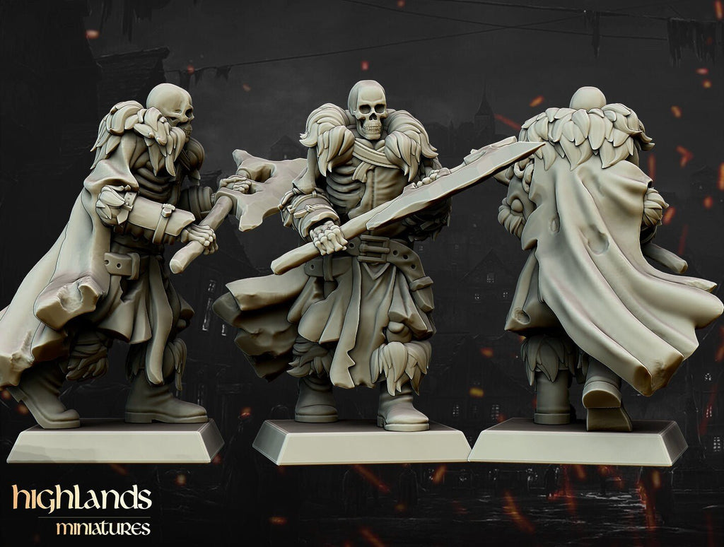 Undead Blackwatch - Highlands Miniatures - Sigmarite Boutique