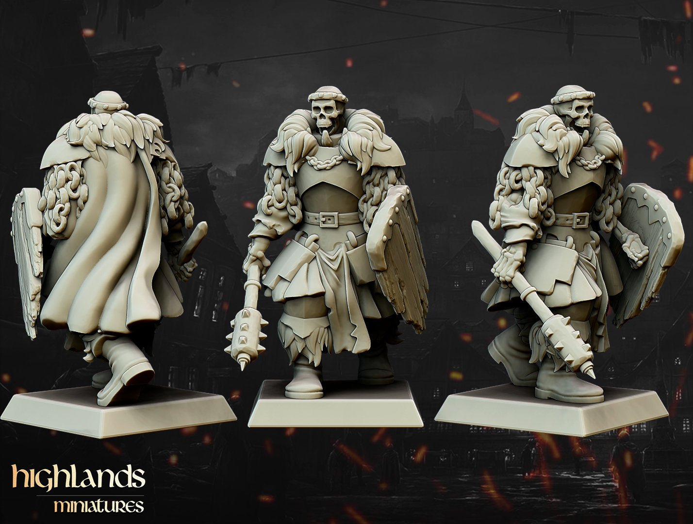 Undead Blackwatch - Highlands Miniatures - Sigmarite Boutique