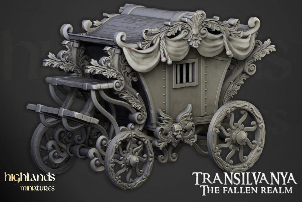 Undead Boyar Chariot - Highlands Miniatures - Sigmarite Boutique