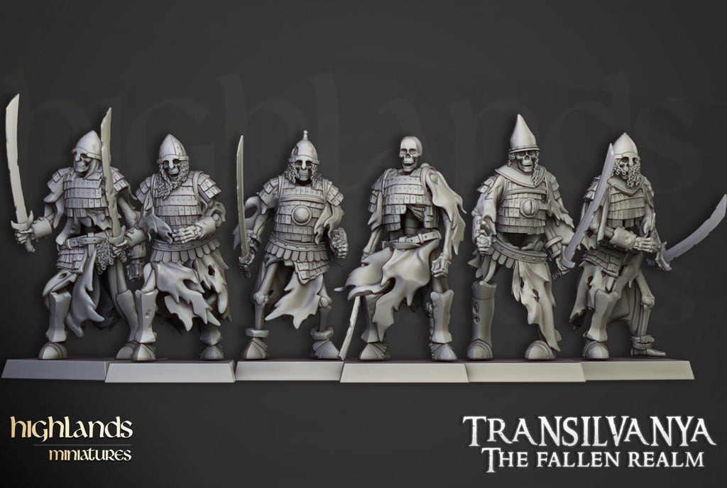 Undead Boyar Guard - Highlands Miniatures - Sigmarite Boutique