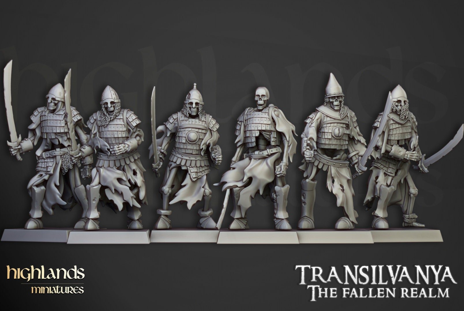 Undead Boyar Guard - Highlands Miniatures - Sigmarite Boutique