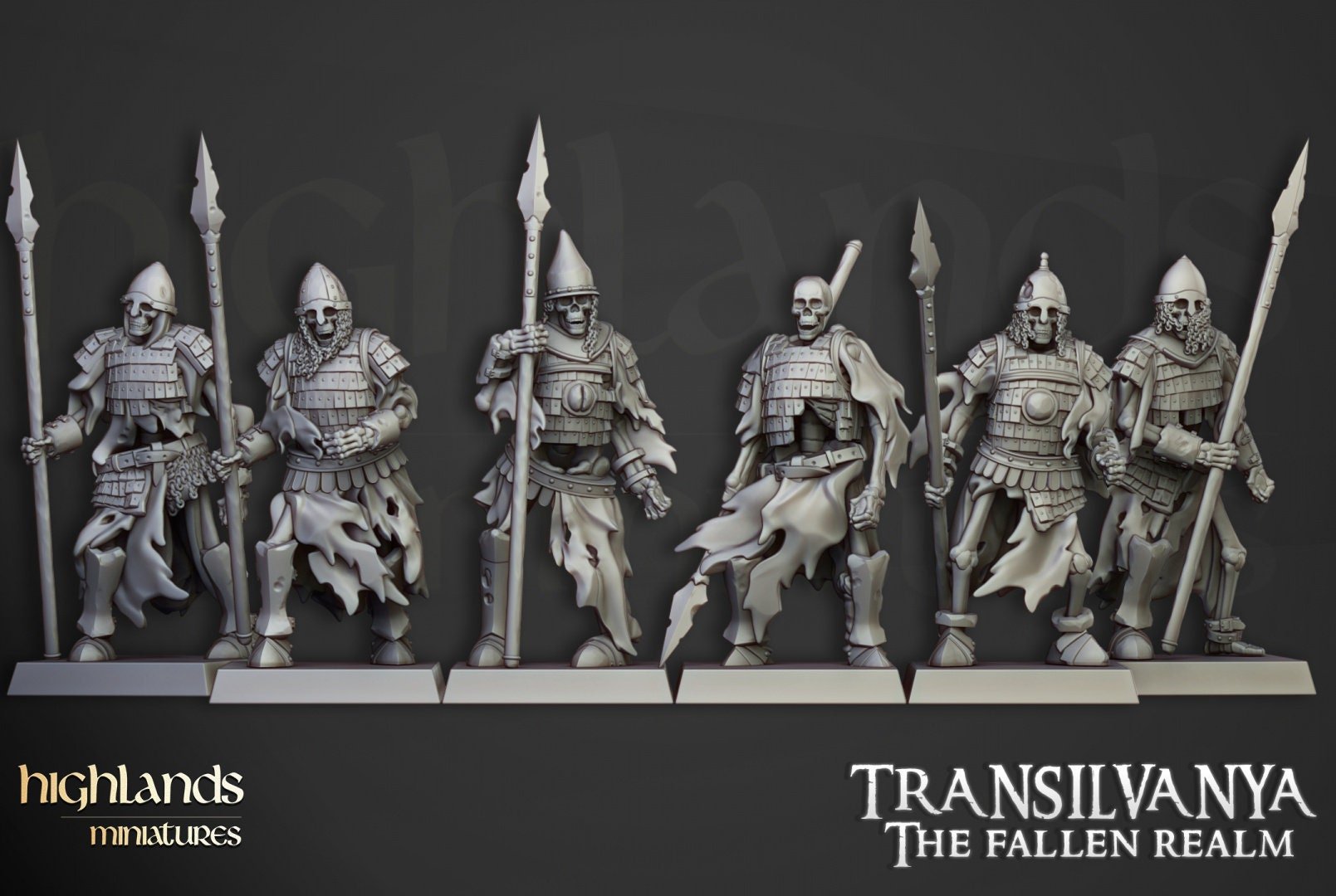 Undead Boyar Guard - Highlands Miniatures - Sigmarite Boutique