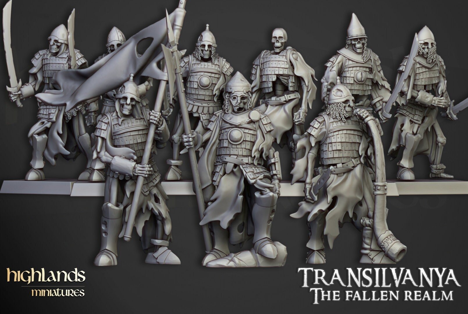 Undead Boyar Guard - Highlands Miniatures - Sigmarite Boutique