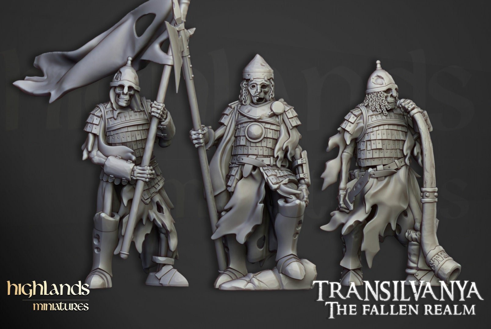 Undead Boyar Guard - Highlands Miniatures - Sigmarite Boutique