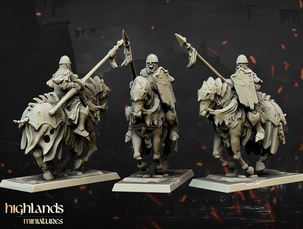 Undead Dark Knights - Highlands Miniatures - Sigmarite Boutique
