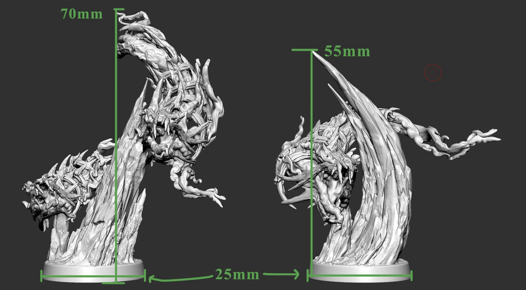 Undead Ice Serpents - Glacial Depths - Mini Monster Mayhem - Sigmarite Boutique