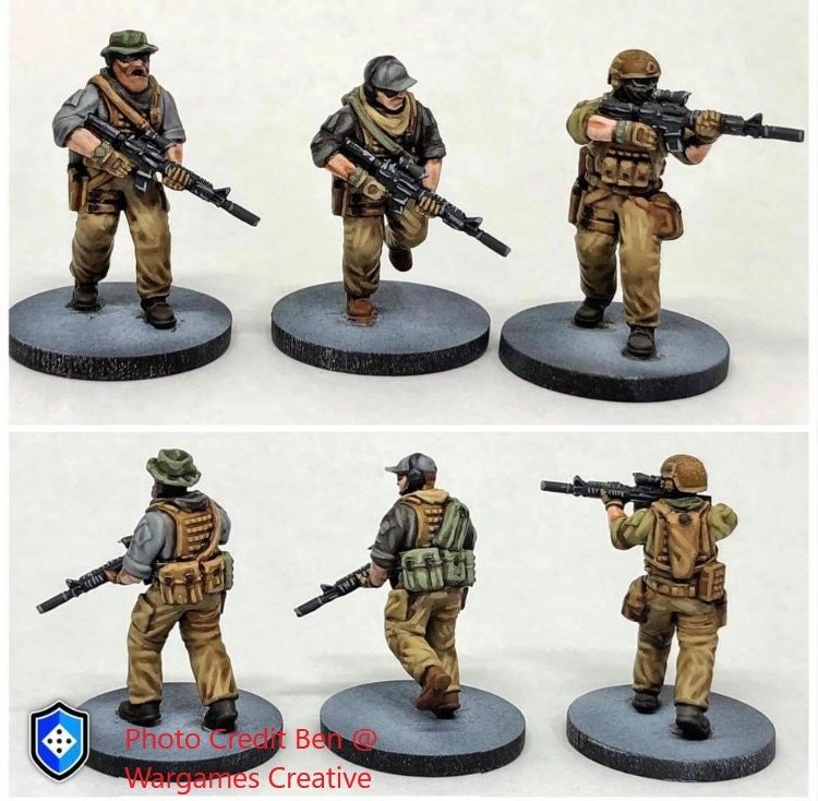 US Special Forces - War in Iraq - Quartermaster 3D - Sigmarite Boutique