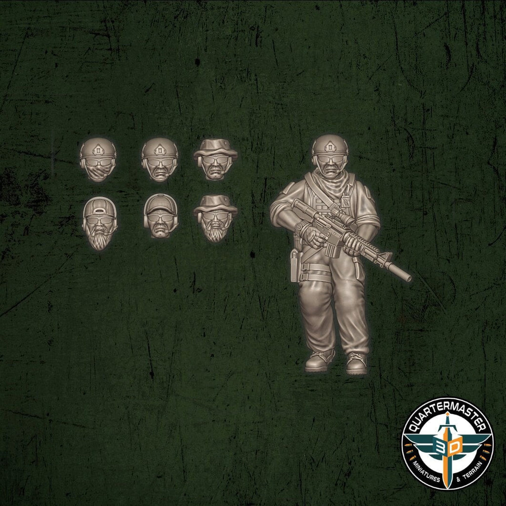 US Special Forces - War in Iraq - Quartermaster 3D - Sigmarite Boutique