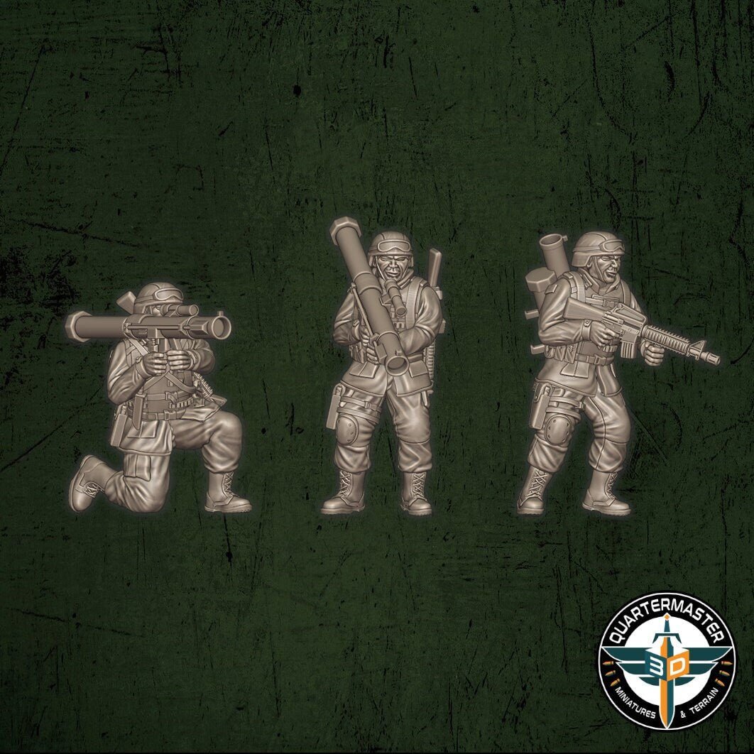 USMC Antitank Infantry - War in Iraq - Quartermaster 3D - Sigmarite Boutique