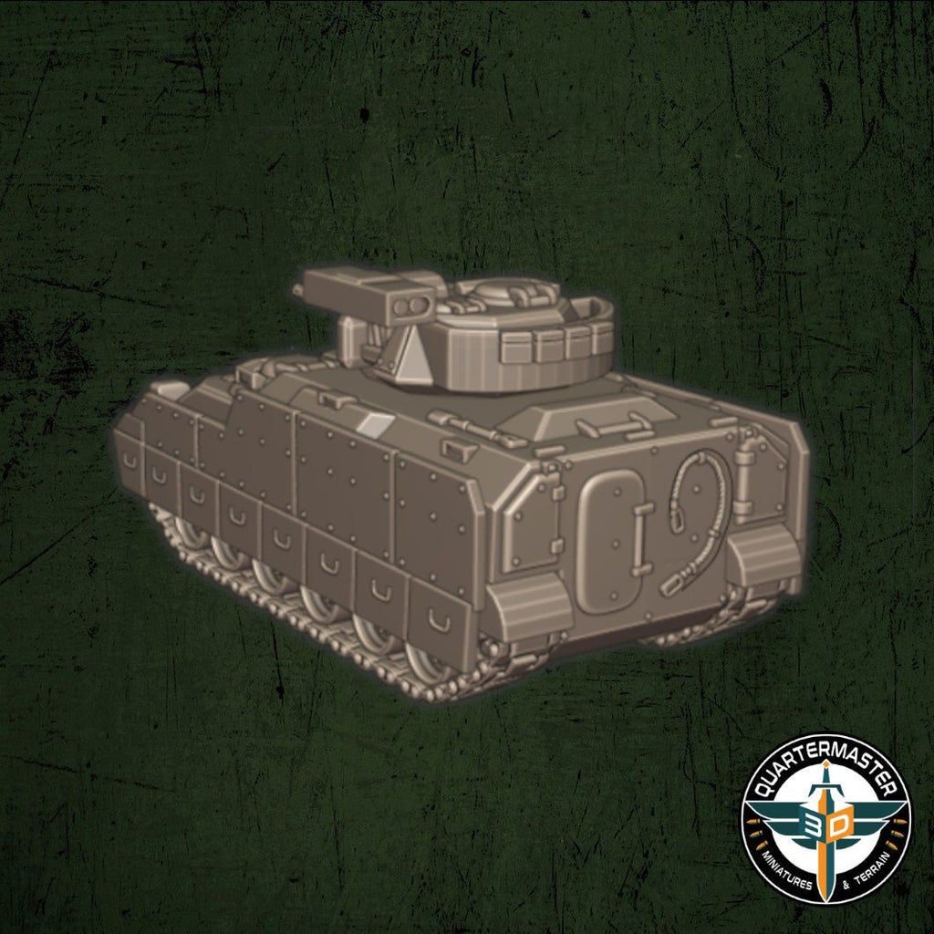 USMC Bradley M2 Infantry Fighting Vehicle - War in Iraq - Quartermaster 3D - Sigmarite Boutique
