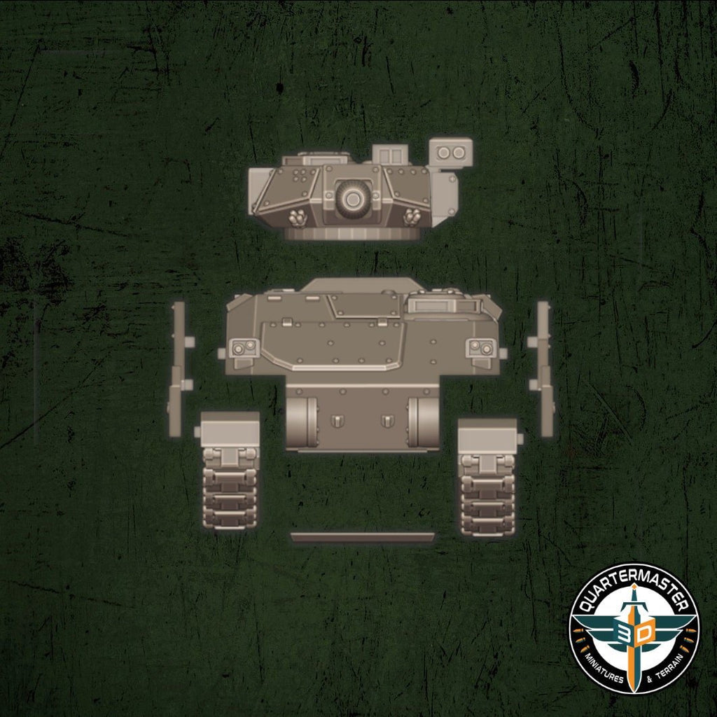 USMC Bradley M2 Infantry Fighting Vehicle - War in Iraq - Quartermaster 3D - Sigmarite Boutique