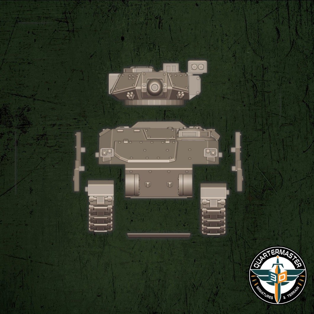 USMC Bradley M2 Infantry Fighting Vehicle - War in Iraq - Quartermaster 3D - Sigmarite Boutique