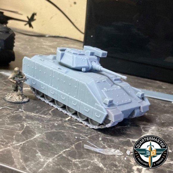 USMC Bradley M2 Infantry Fighting Vehicle - War in Iraq - Quartermaster 3D - Sigmarite Boutique