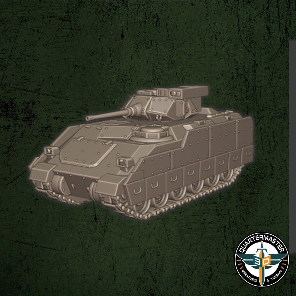 USMC Bradley M2 Infantry Fighting Vehicle - War in Iraq - Quartermaster 3D - Sigmarite Boutique