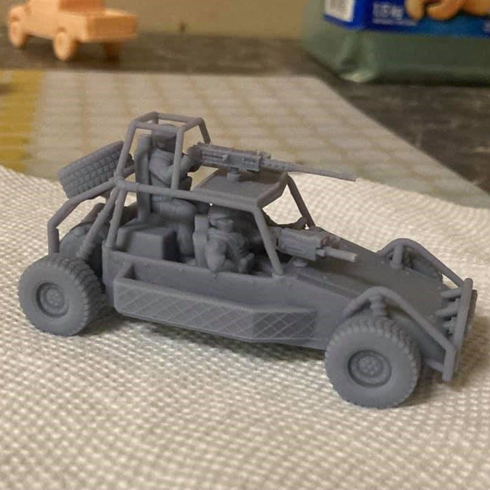 USMC Desert Patrol Vehicle - War in Iraq - Quartermaster 3D - Sigmarite Boutique
