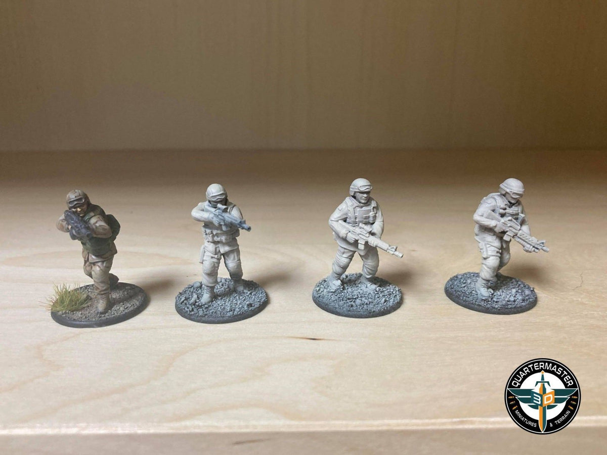 USMC Fireteams - War in Iraq - Quartermaster 3D - Sigmarite Boutique