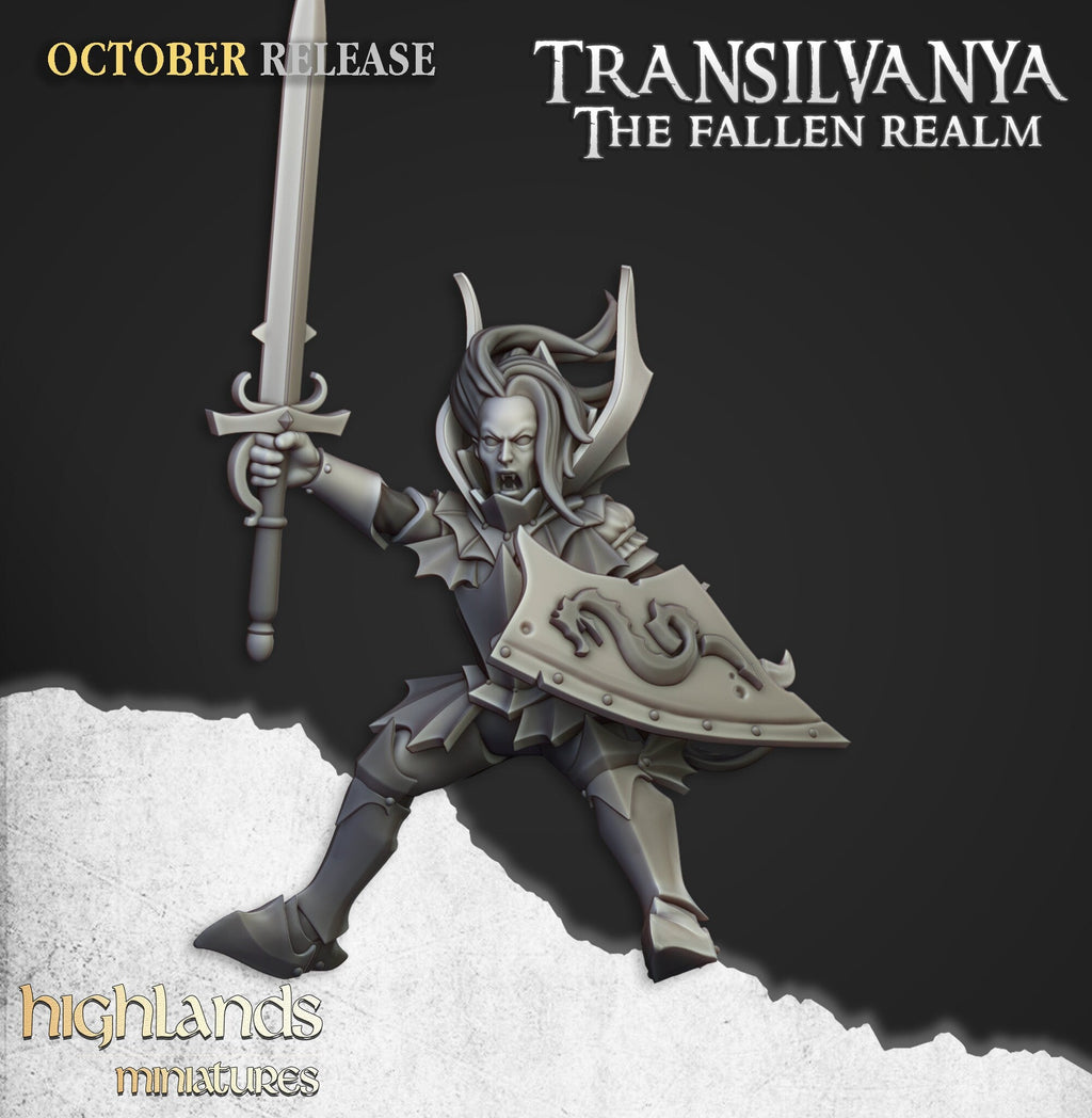 Vampire Lord on Zombie Dragon - Highlands Miniatures - Sigmarite Boutique