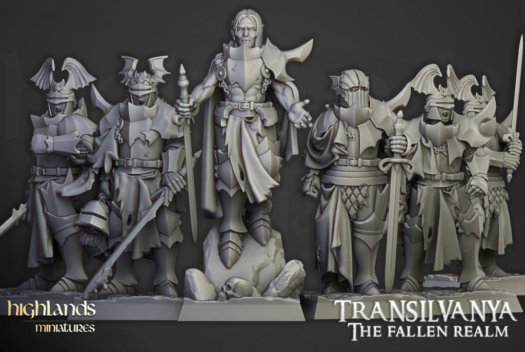 Vampire Neophytes - Highlands Miniatures - Sigmarite Boutique