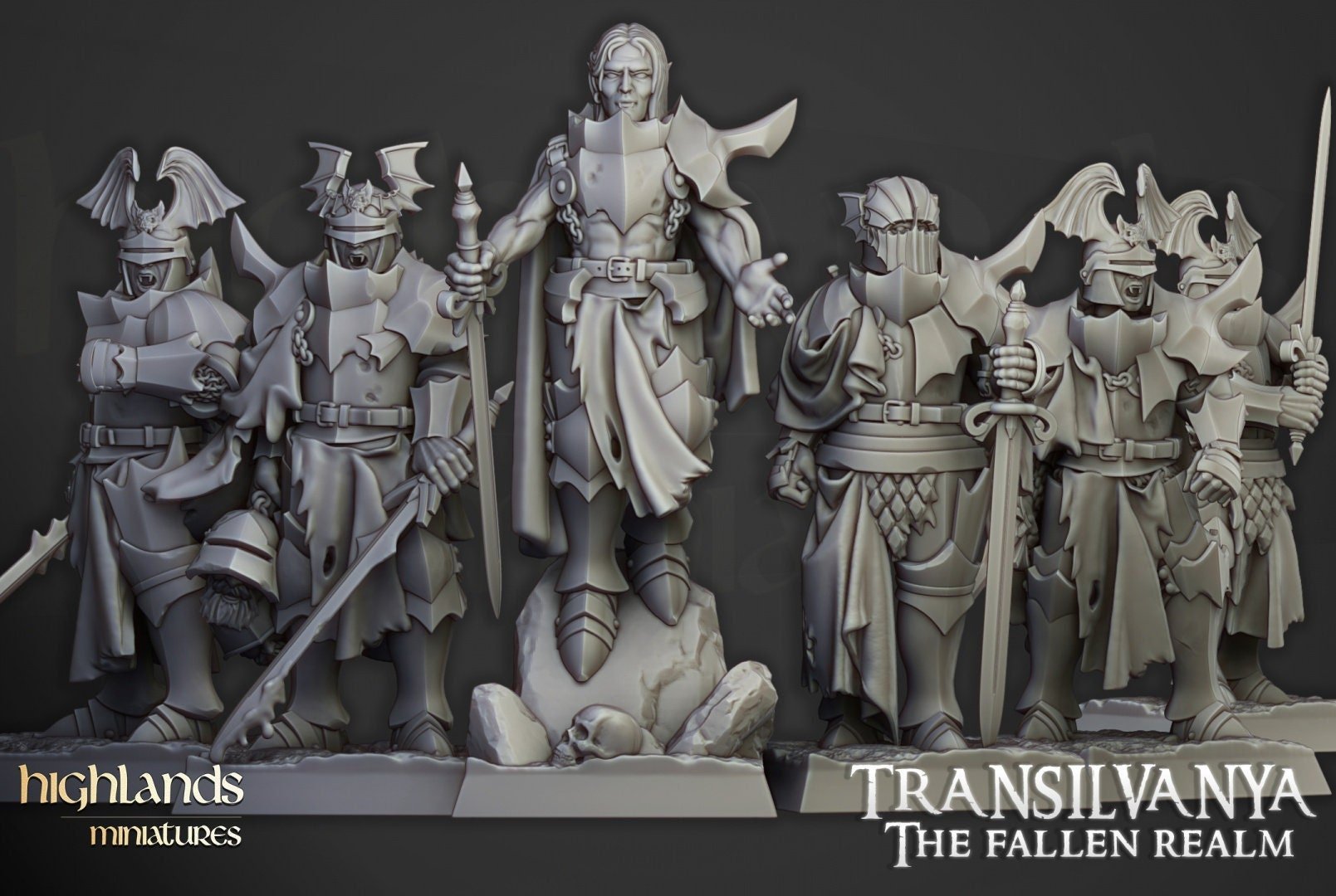 Vampire Neophytes - Highlands Miniatures - Sigmarite Boutique