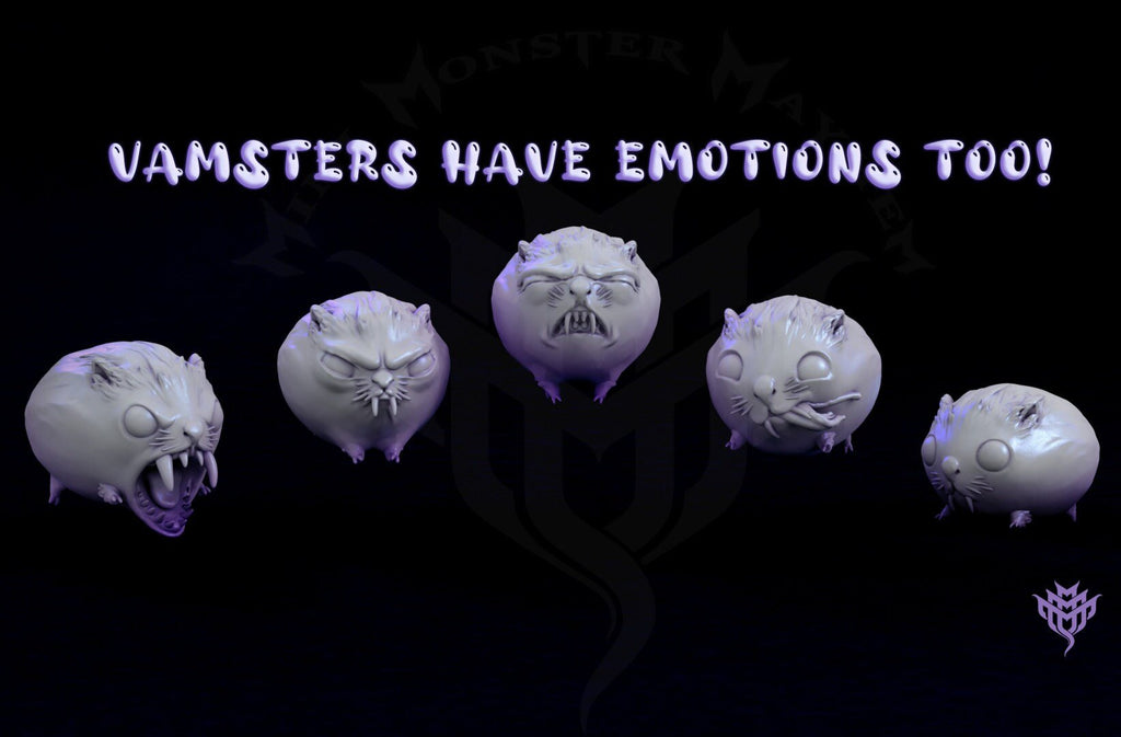 Vampsters - Adorable Nightmares - Mini Monster Mayhem - Sigmarite Boutique