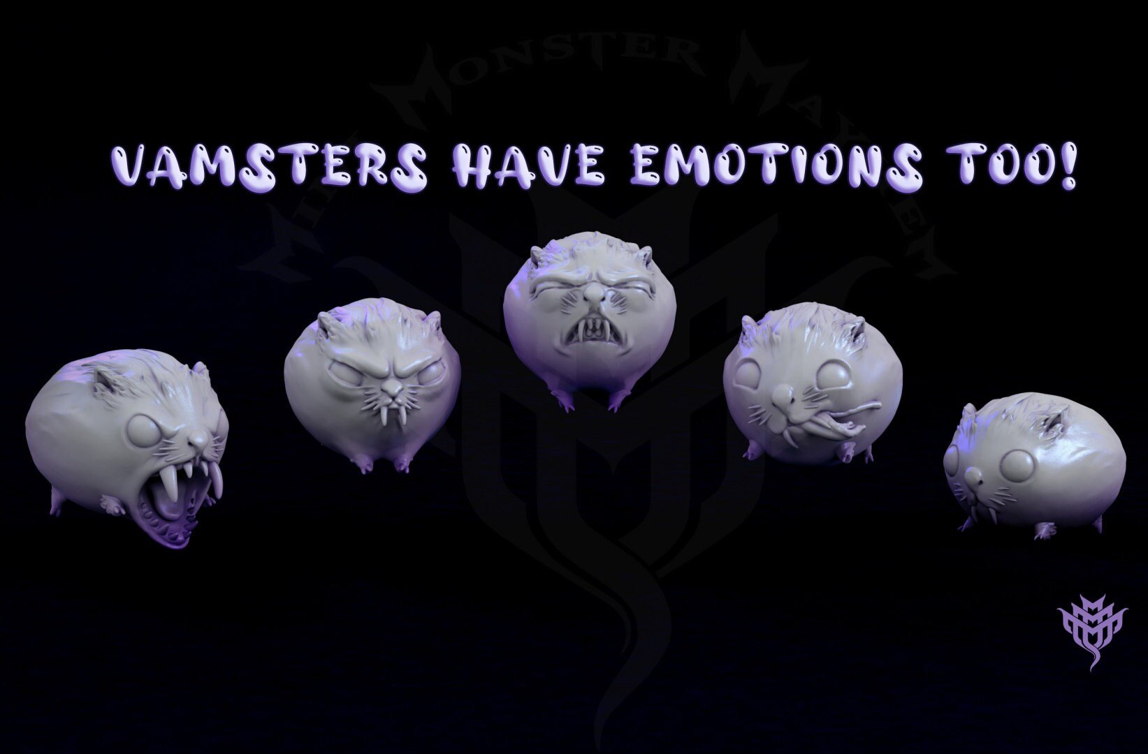 Vampsters - Adorable Nightmares - Mini Monster Mayhem - Sigmarite Boutique