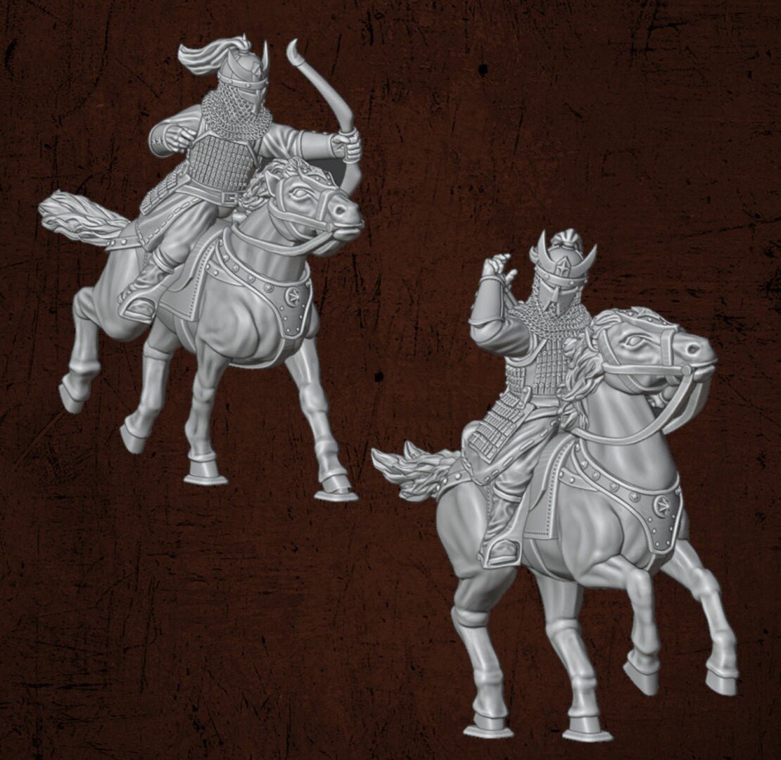 Varangian Cavalry - Dark Lords Fallen Legions - Quartermaster 3D - Sigmarite Boutique