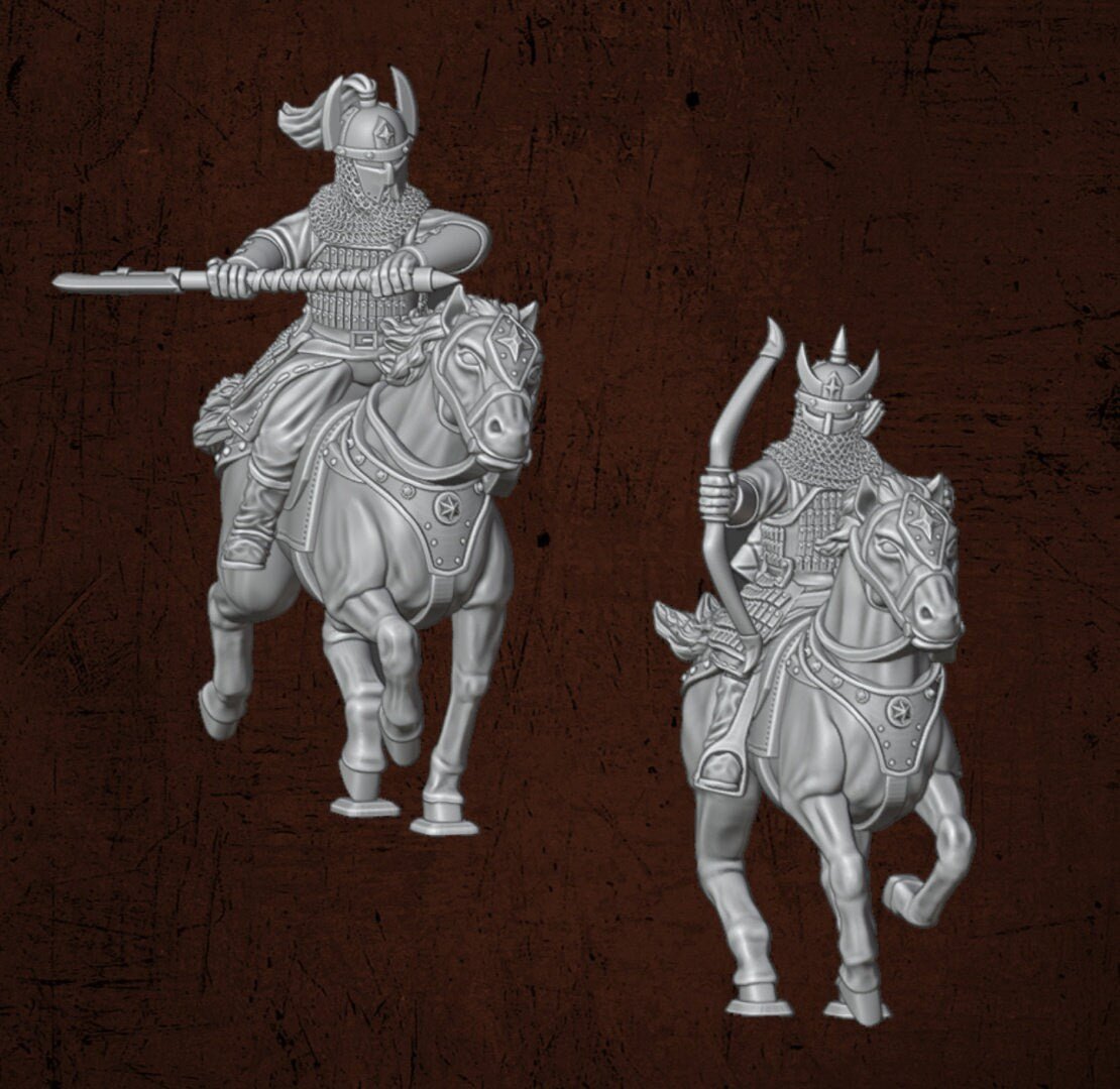 Varangian Cavalry - Dark Lords Fallen Legions - Quartermaster 3D - Sigmarite Boutique