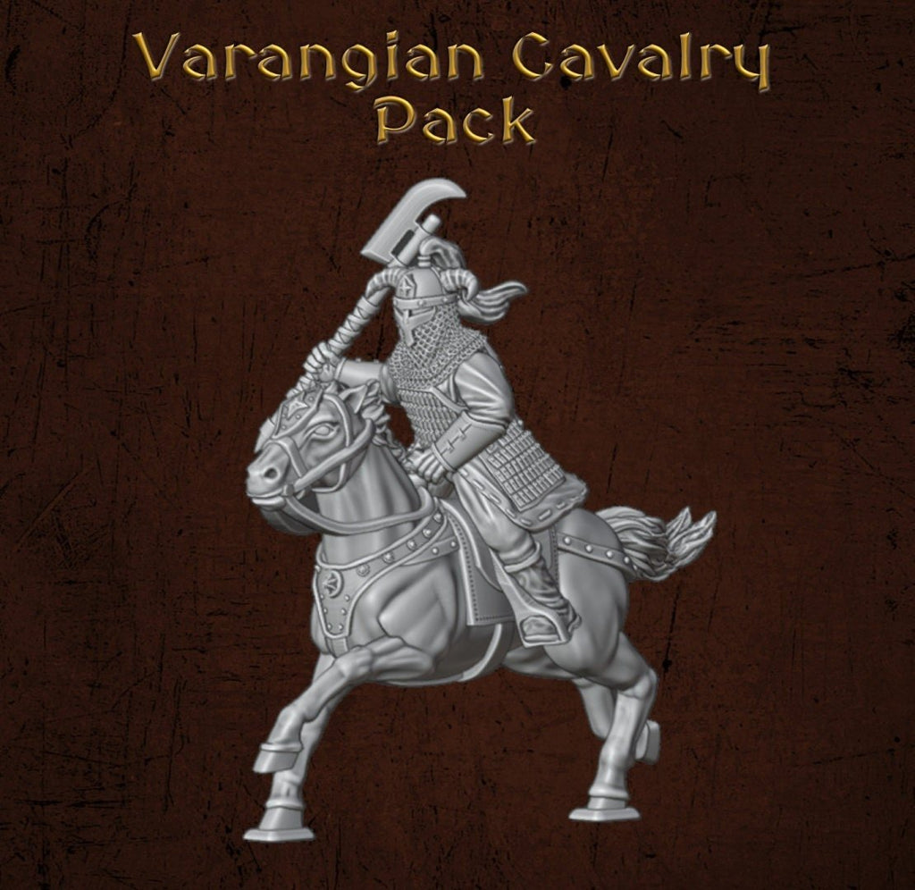 Varangian Cavalry - Dark Lords Fallen Legions - Quartermaster 3D - Sigmarite Boutique
