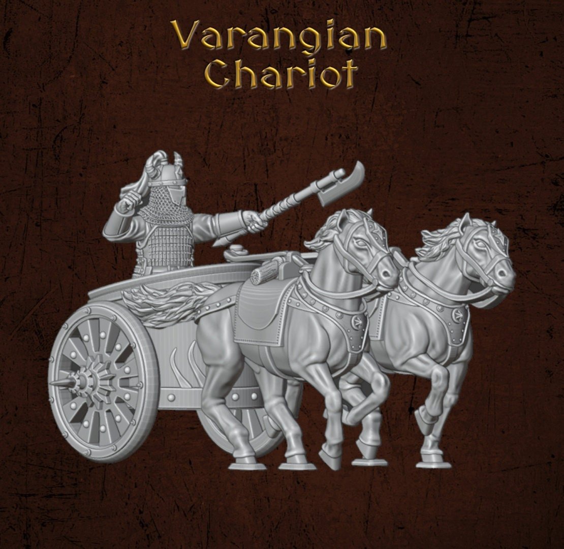 Varangian Chariot - Dark Lords Fallen Legions - Quartermaster 3D - Sigmarite Boutique
