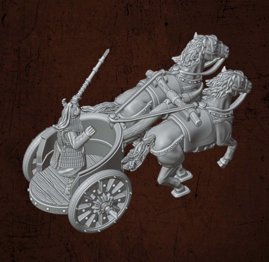 Varangian Chariot - Dark Lords Fallen Legions - Quartermaster 3D - Sigmarite Boutique