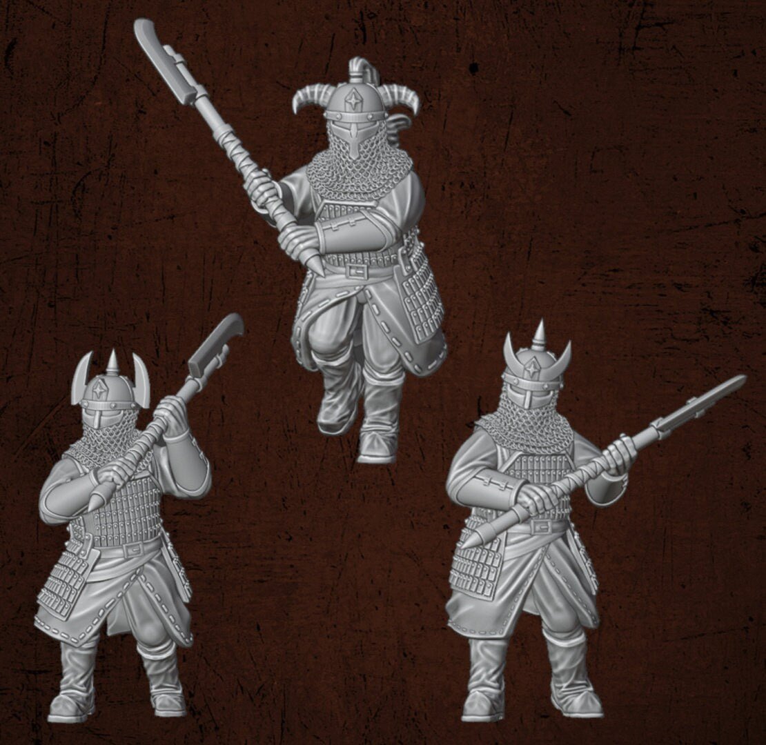 Varangian Warriors - Dark Lords Fallen Legions - Quartermaster 3D - Sigmarite Boutique
