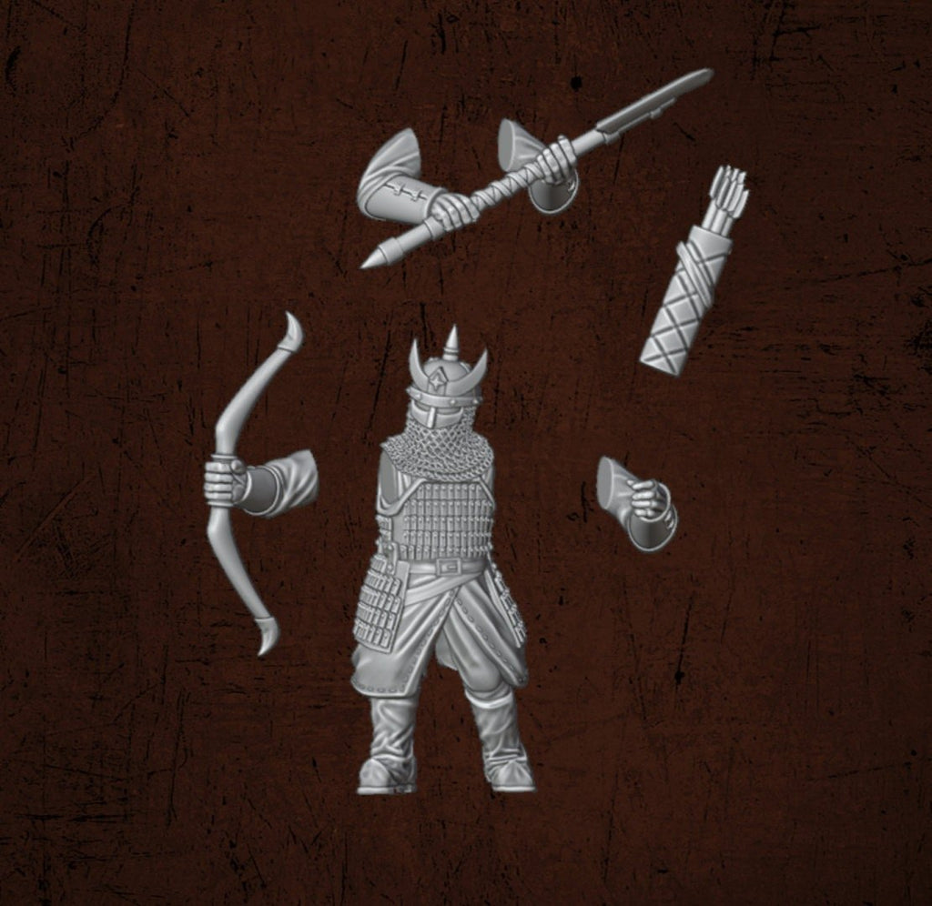 Varangian Warriors - Dark Lords Fallen Legions - Quartermaster 3D - Sigmarite Boutique