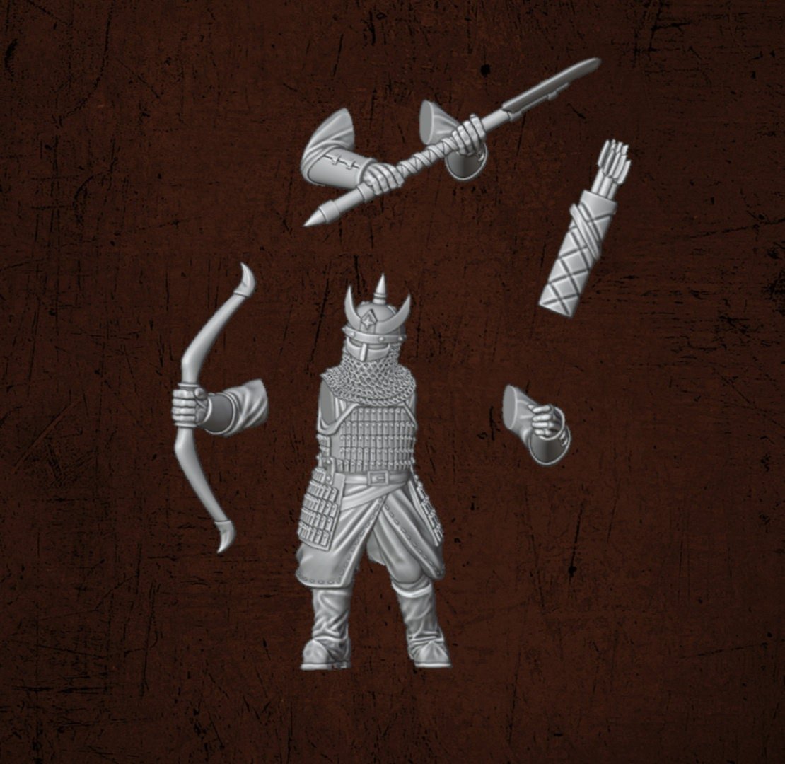 Varangian Warriors - Dark Lords Fallen Legions - Quartermaster 3D - Sigmarite Boutique