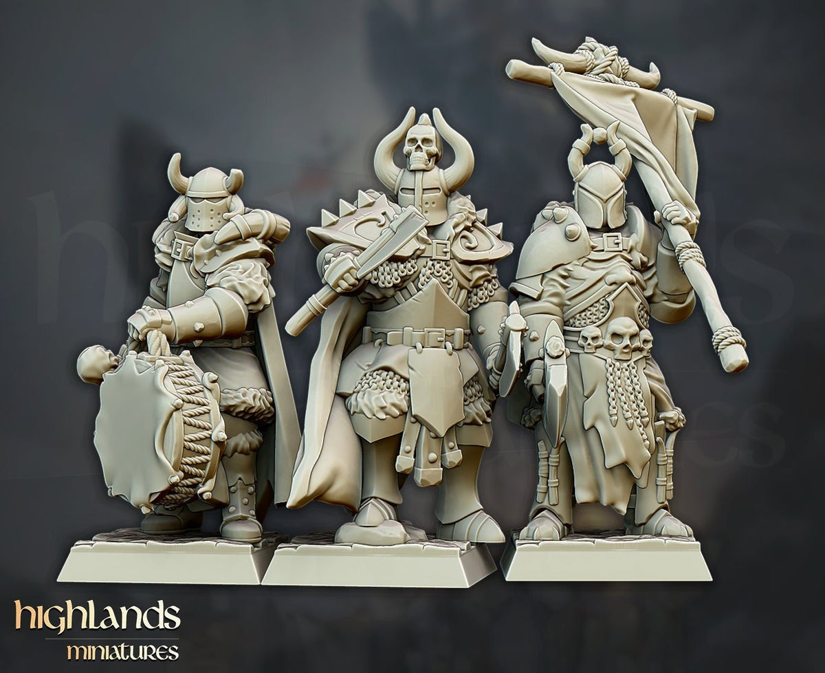Varyag Warrior Command - Highlands Miniatures - Sigmarite Boutique