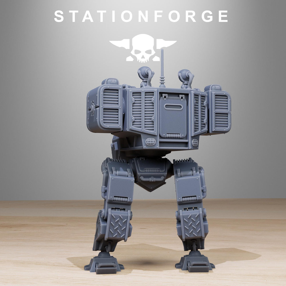 Vaskar Combat Walker - Sci-Fi Walker or Mech for 28-32mm Sci Fi Wargaming & RPGs - StationForge - Sigmarite Boutique
