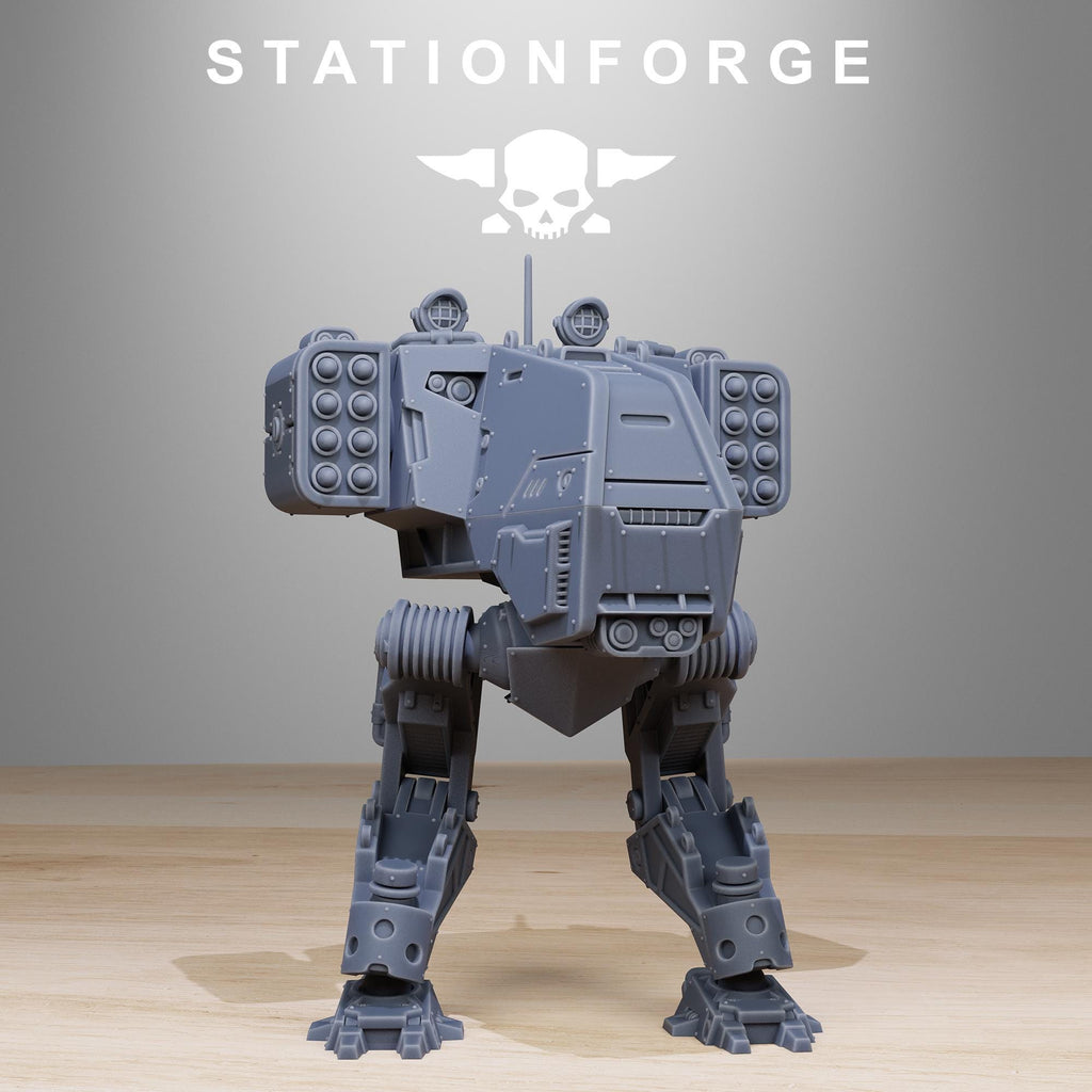 Vaskar Combat Walker - Sci-Fi Walker or Mech for 28-32mm Sci Fi Wargaming & RPGs - StationForge - Sigmarite Boutique