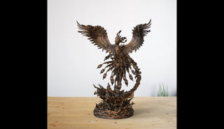 Vermilion Bird - Legends and Gods of China - Clay Cyanide - Sigmarite Boutique