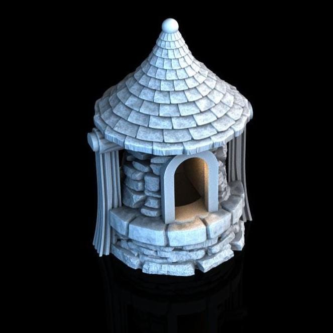 Village Well - 28mm Fantasy Terrain for Wargaming and RPGs - Sigmarite Boutique