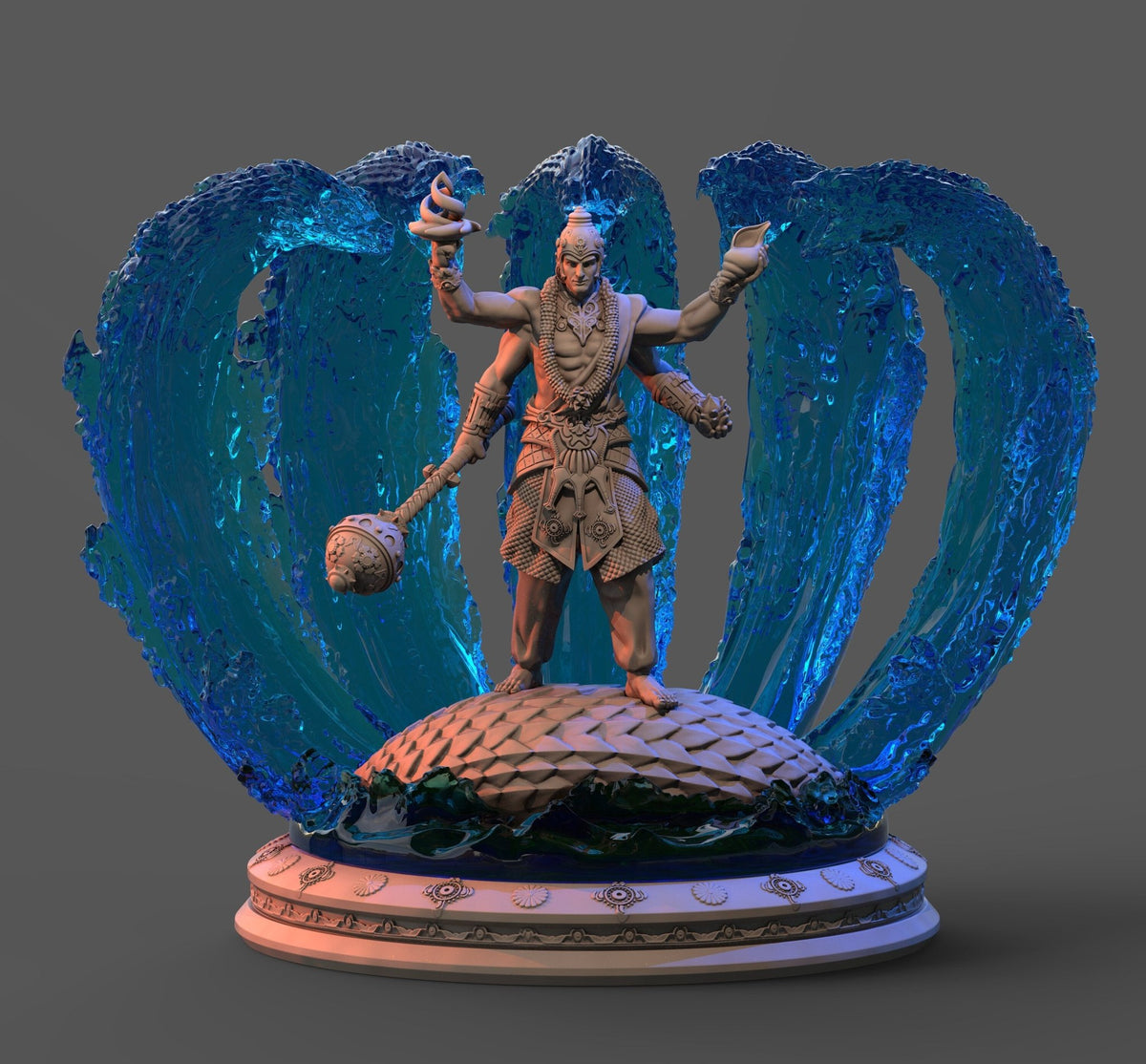 Vishnu - Gods of India - Clay Cyanide - Sigmarite Boutique