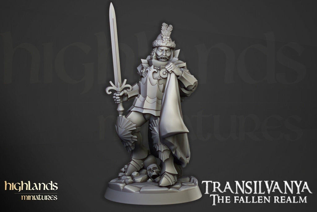 Vlad Valacari, the Despoiler - Highlands Miniatures - Sigmarite Boutique