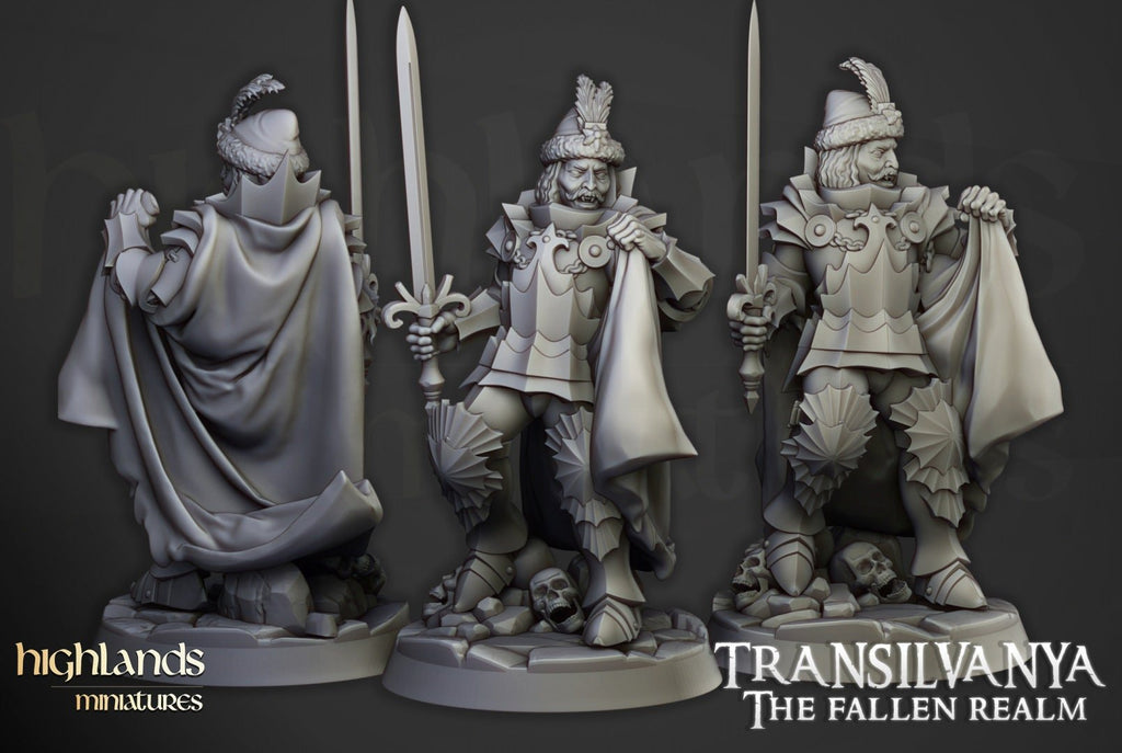 Vlad Valacari, the Despoiler - Highlands Miniatures - Sigmarite Boutique