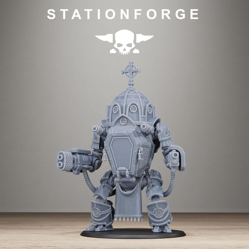 Vodalite Reliquary Walker - Sci-Fi Resin Shrine Walker Miniature - StationForge - Sigmarite Boutique
